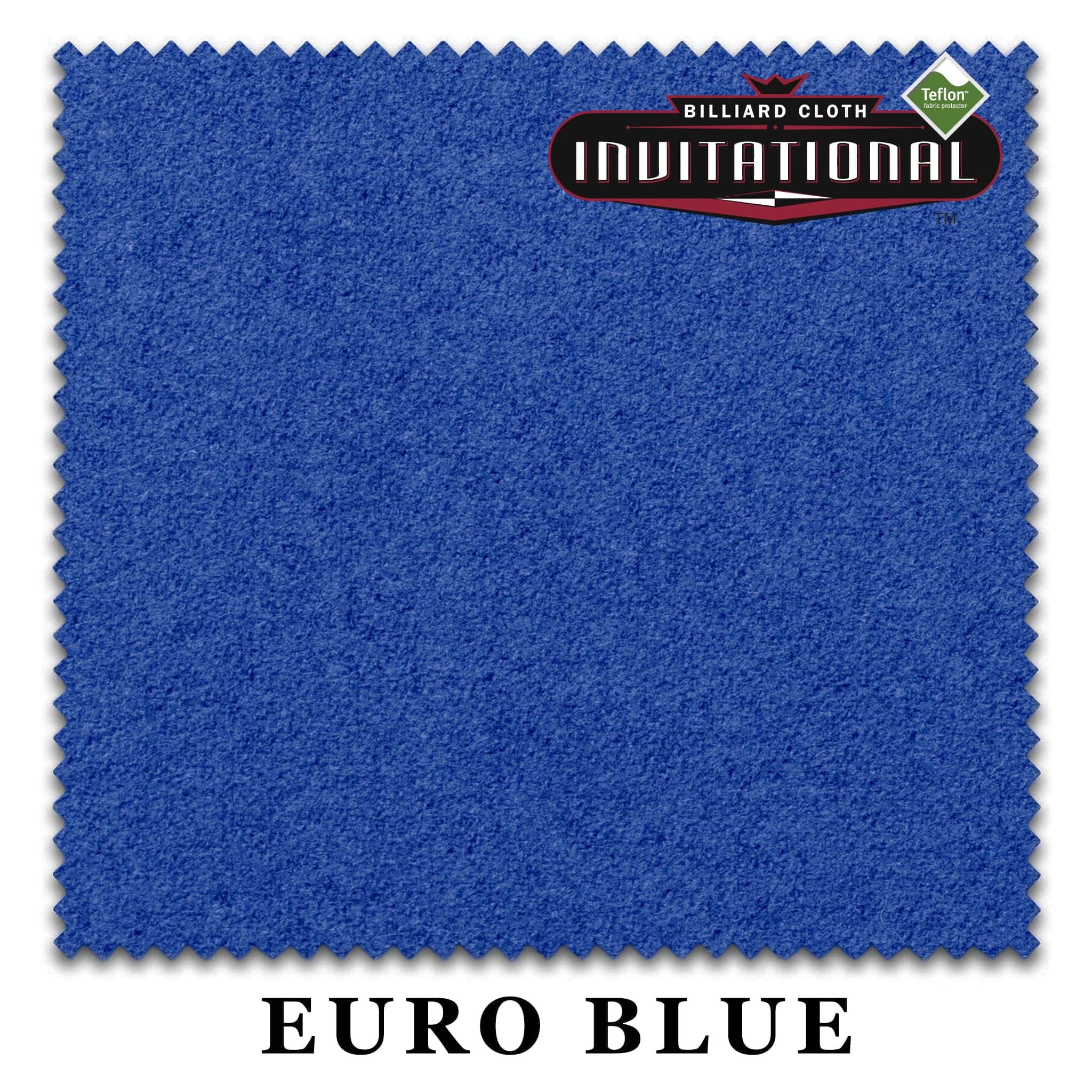 Paño de Billar para Mesa de Pool Championship -Azul Euro