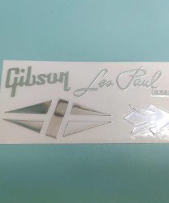 Adhesivo Metálico para Guitarra Eléctrica, Logo de Cabeza