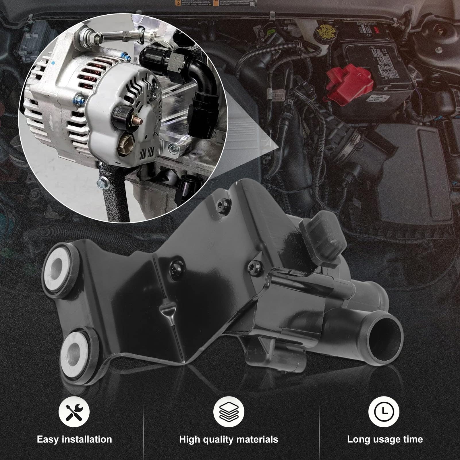 Bomba de Agua Eléctrica Auxiliar del Motor Apto para Escape - Imagen 8