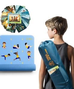 SET de Yoga MindfulKids - Tapete PREMIUM Eco Amigable &