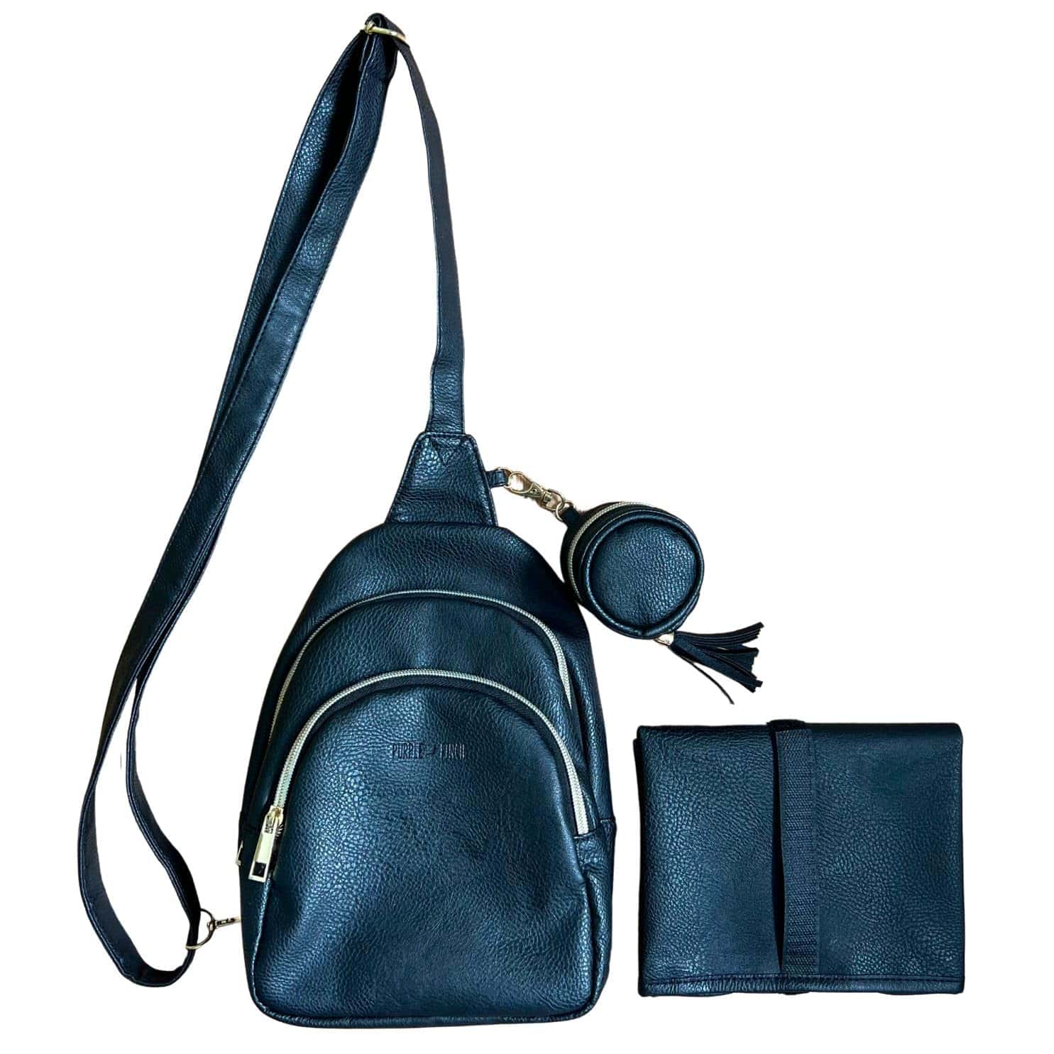 Mochila Mini Sling Morral de Pañales Purple Finch