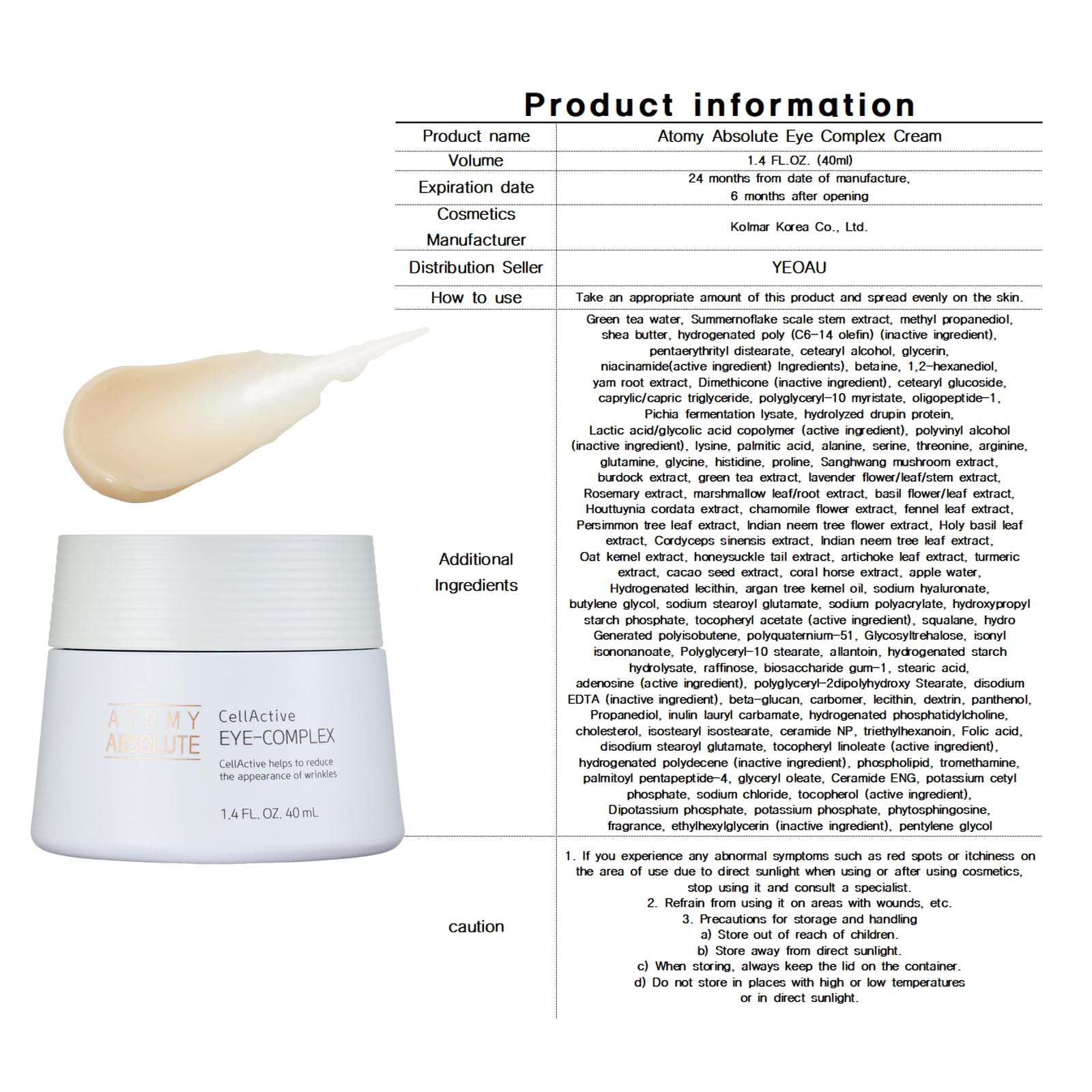 Crema para contorno de ojos hidratante y suavizante, Para - Imagen 8