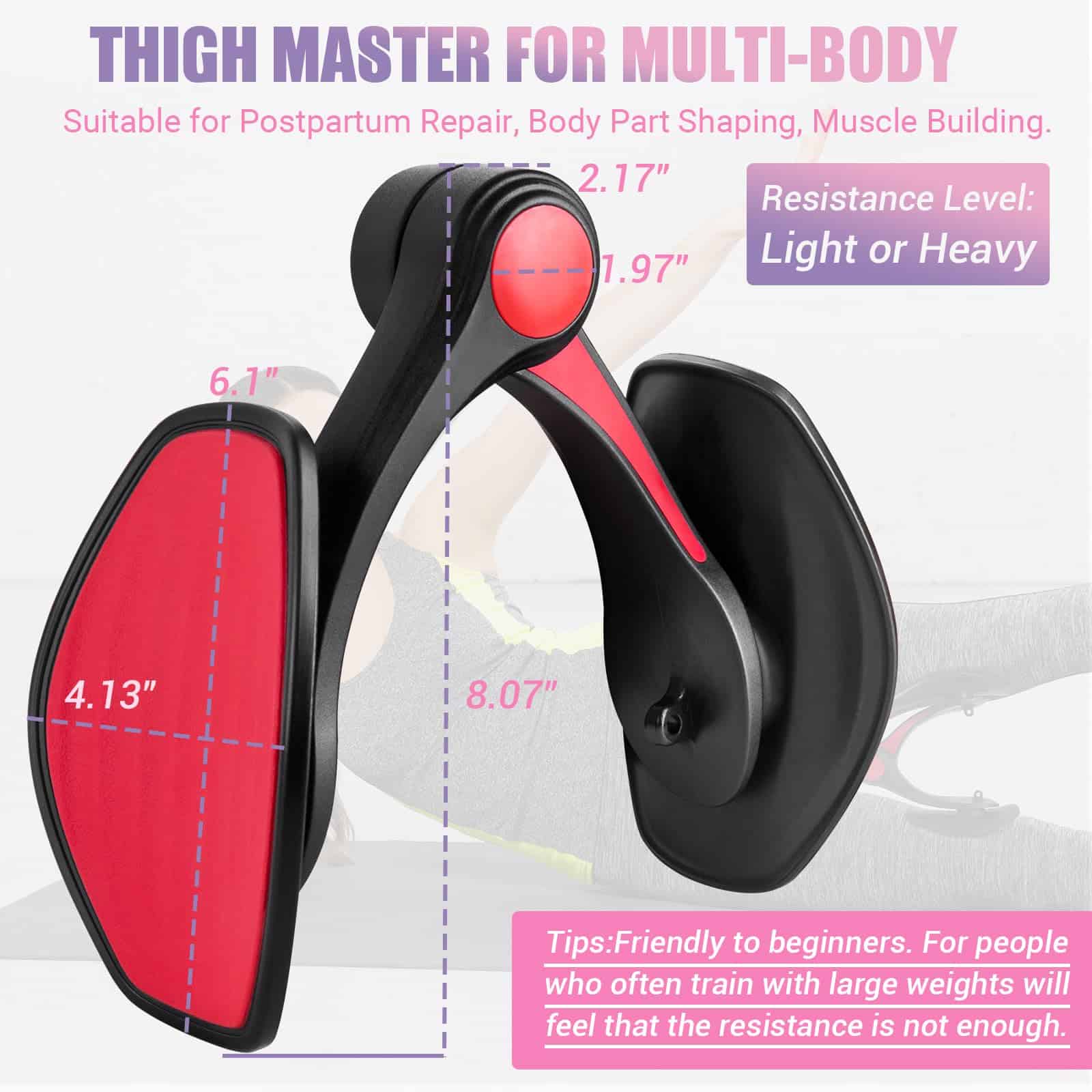Thigh Master Ejercitador de Muslos para Mujeres, - Imagen 5