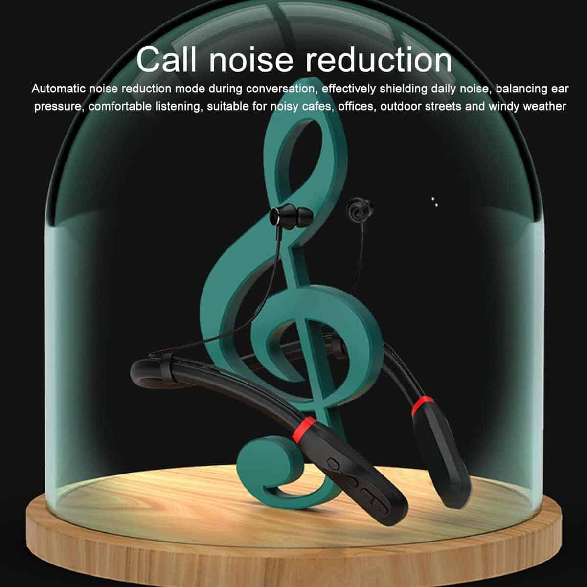 Audífonos de Cuello Bluetooth LICAEVEY, 100 Horas de - Imagen 5