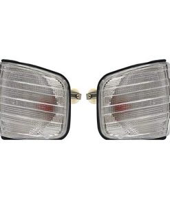 Azoeparts 2X Luz intermitente Indicador de esquina para