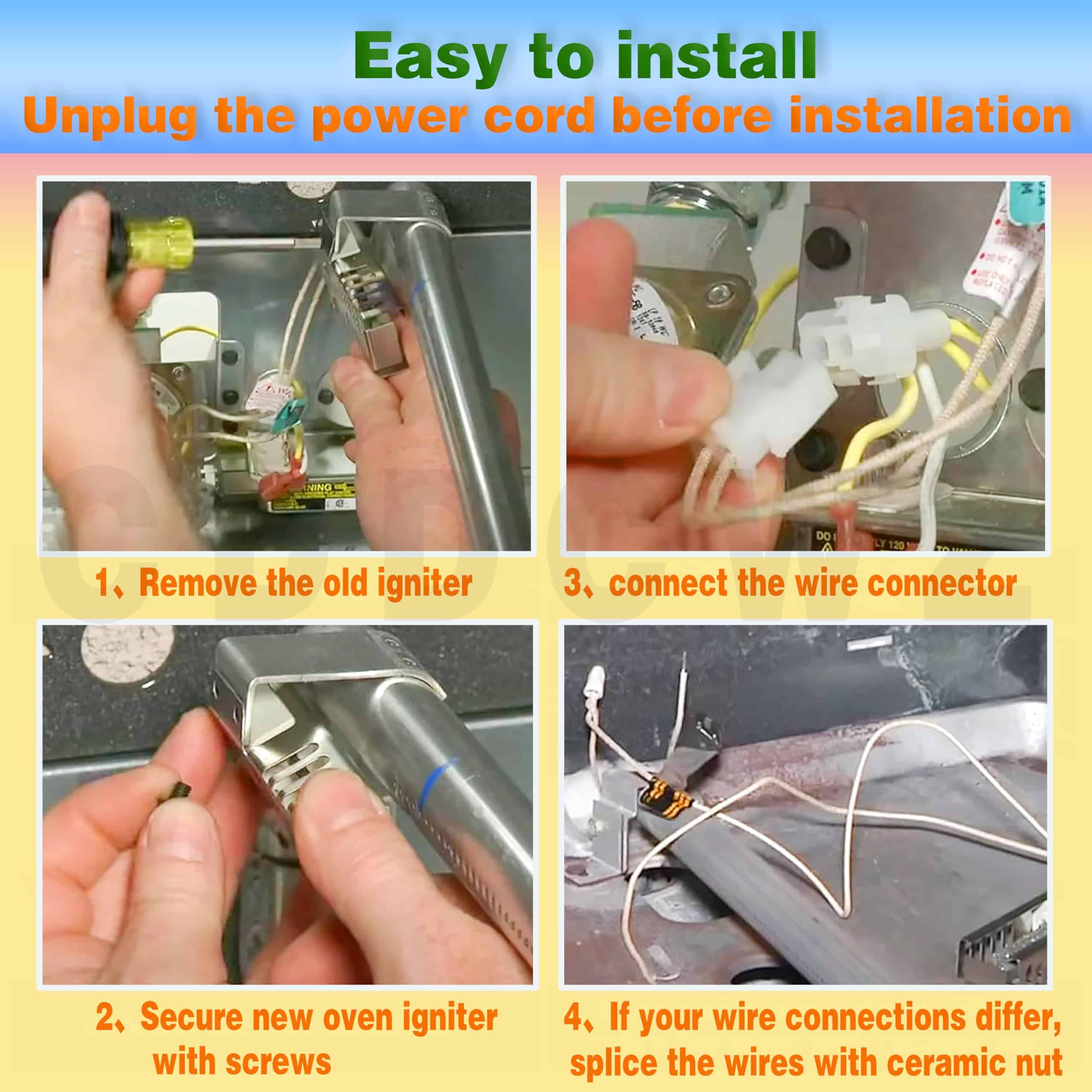 Ignitor DG94-00520a Compatible con Horno Sam-sung - Imagen 8