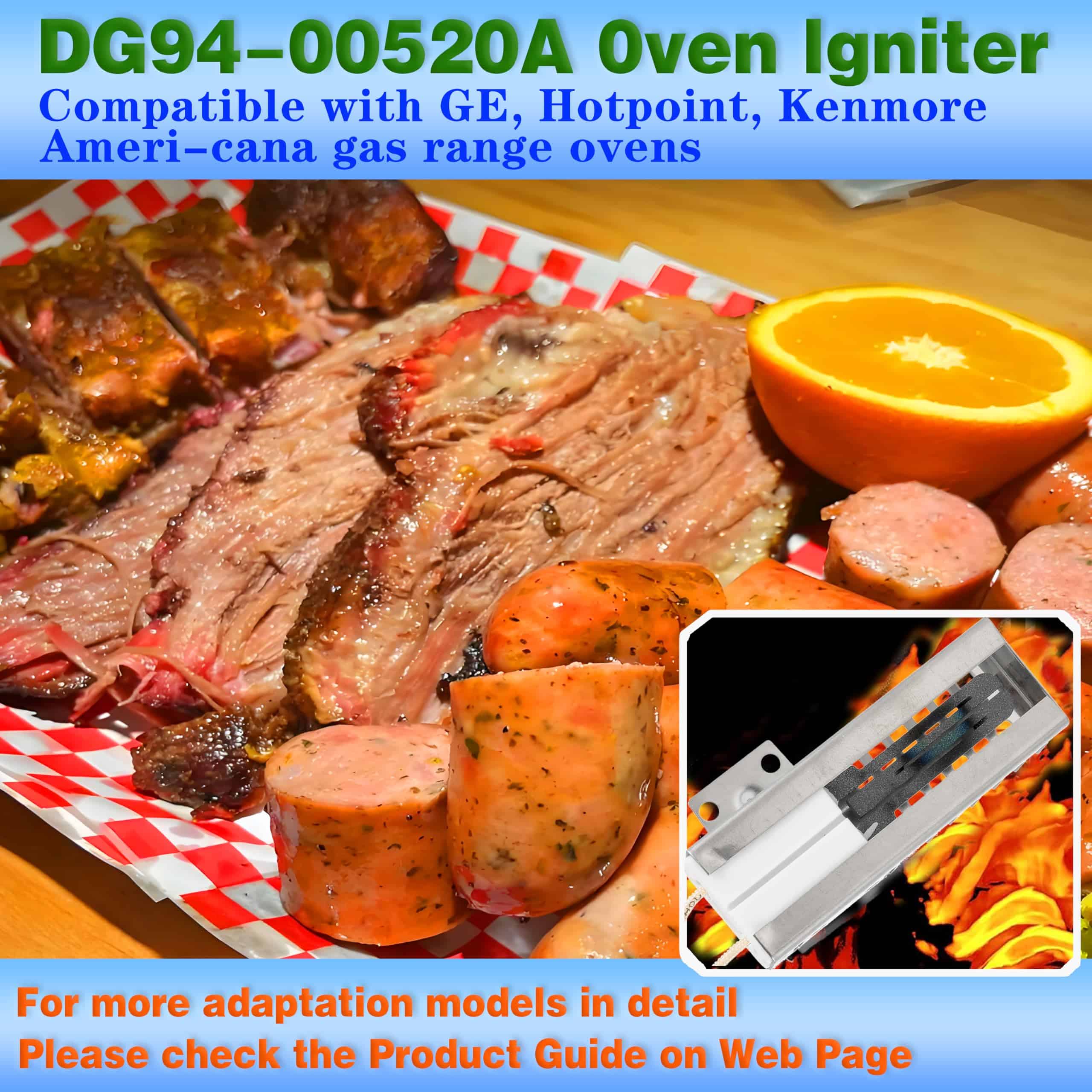 Ignitor DG94-00520a Compatible con Horno Sam-sung - Imagen 5