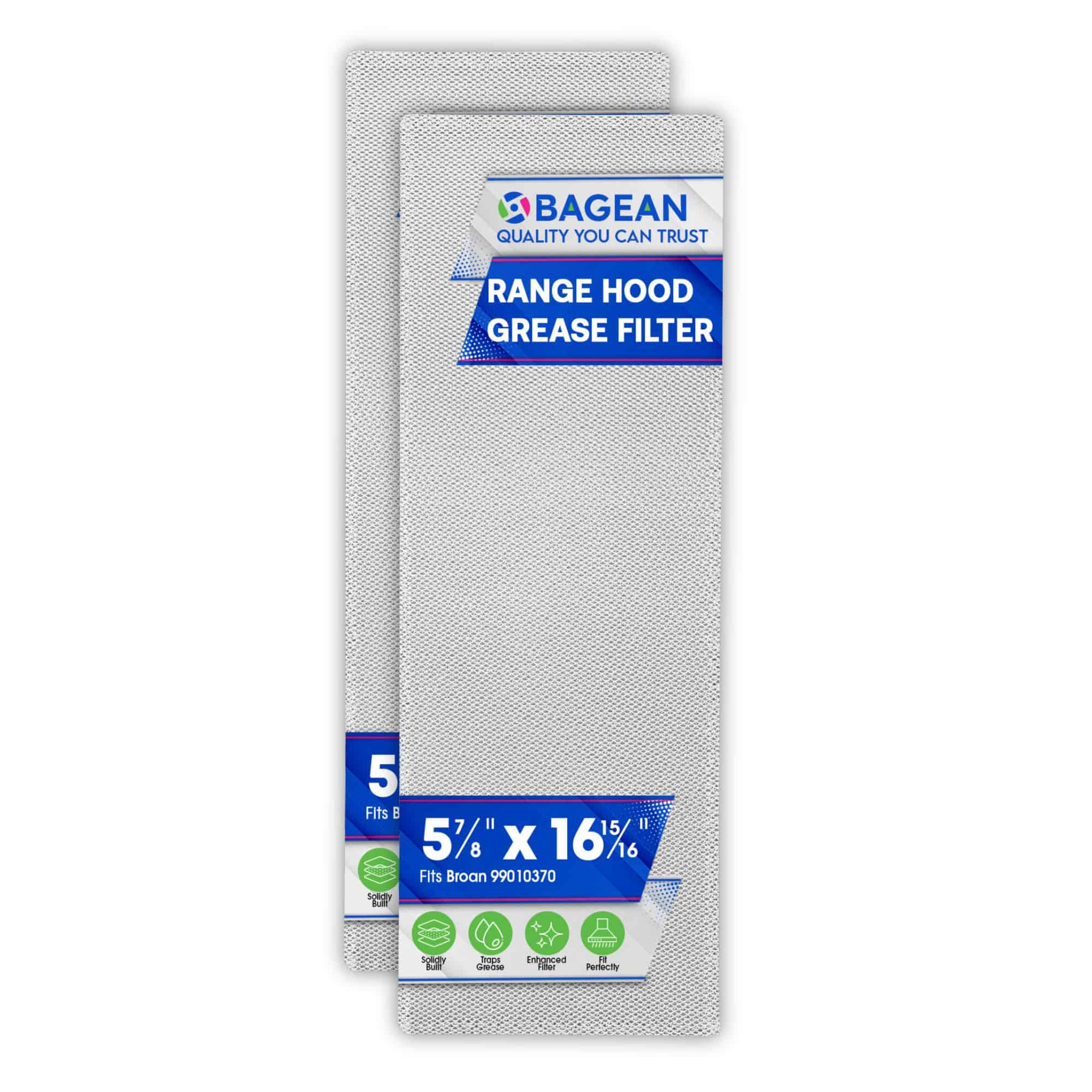 Filtro de ventilación de campana de cocina Bagean 5.87" x