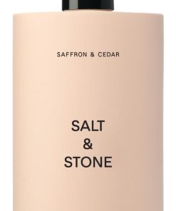 Loción Corporal Salt & Stone para Mujeres -Azafrán y Cedro -