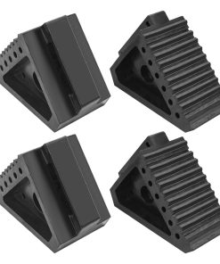 4 PCS Topes de Rueda de Servicio Pesado Biugaaufai - 8 x 4