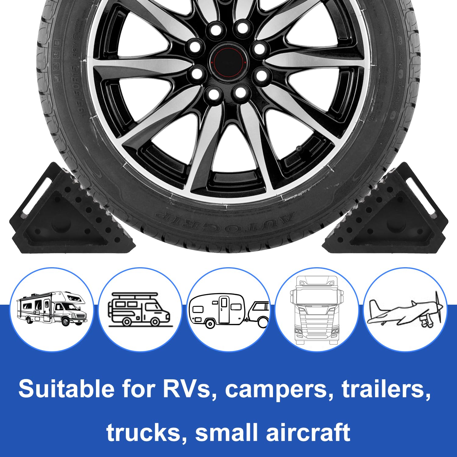 4 PCS Topes de Rueda de Servicio Pesado Biugaaufai - 8 x 4 - Imagen 7