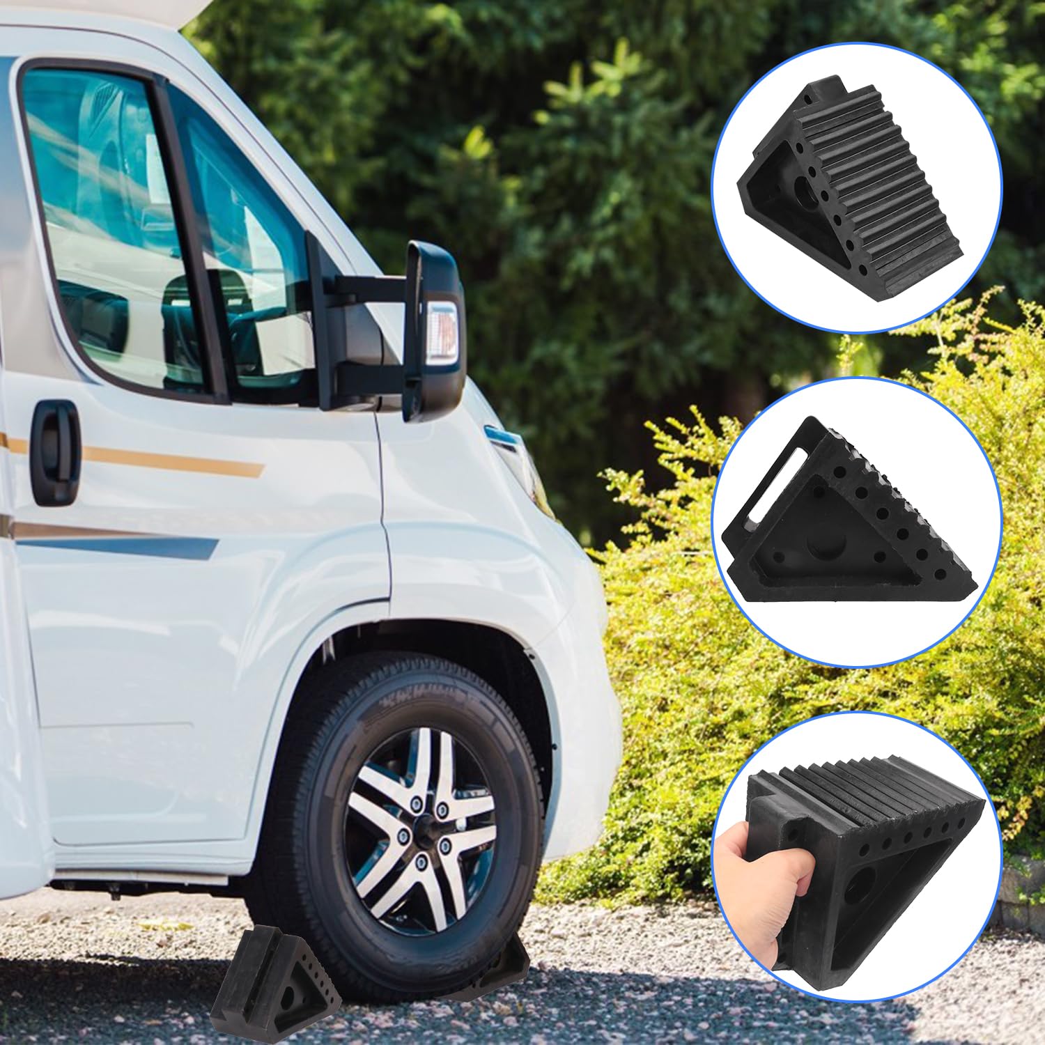 4 PCS Topes de Rueda de Servicio Pesado Biugaaufai - 8 x 4 - Imagen 8