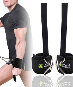 J Bryant Fitness Muñequeras para -Negro