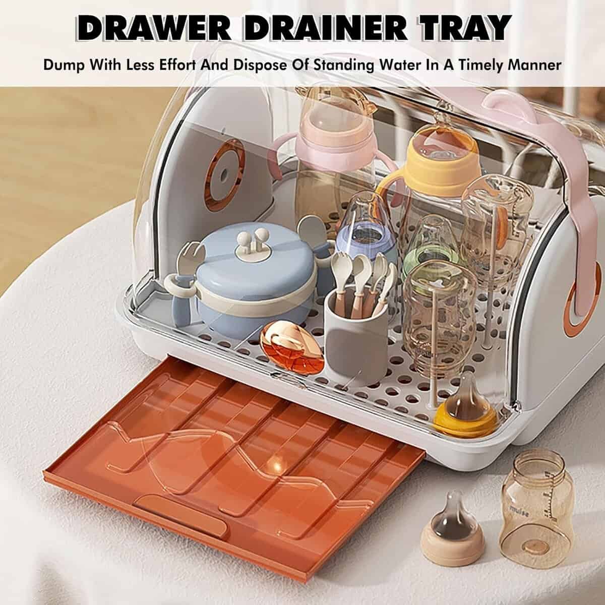 Almacenamiento de Rack Secado de Biberones para Bebés - Imagen 5