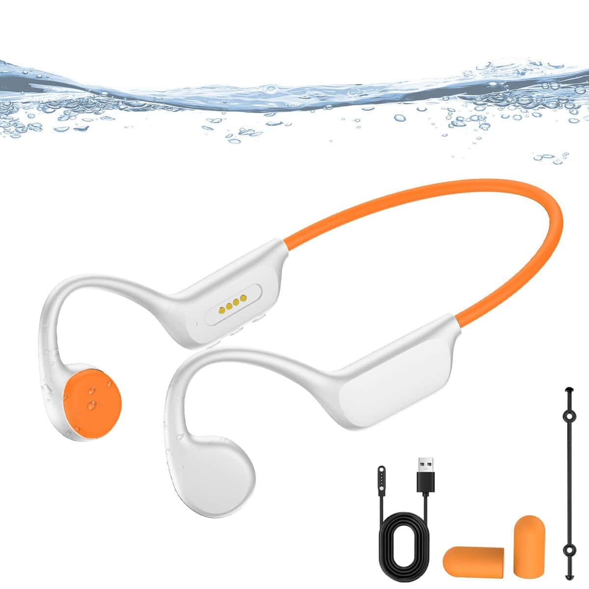 Audífonos de natación de conducción ósea KOPIDOE,