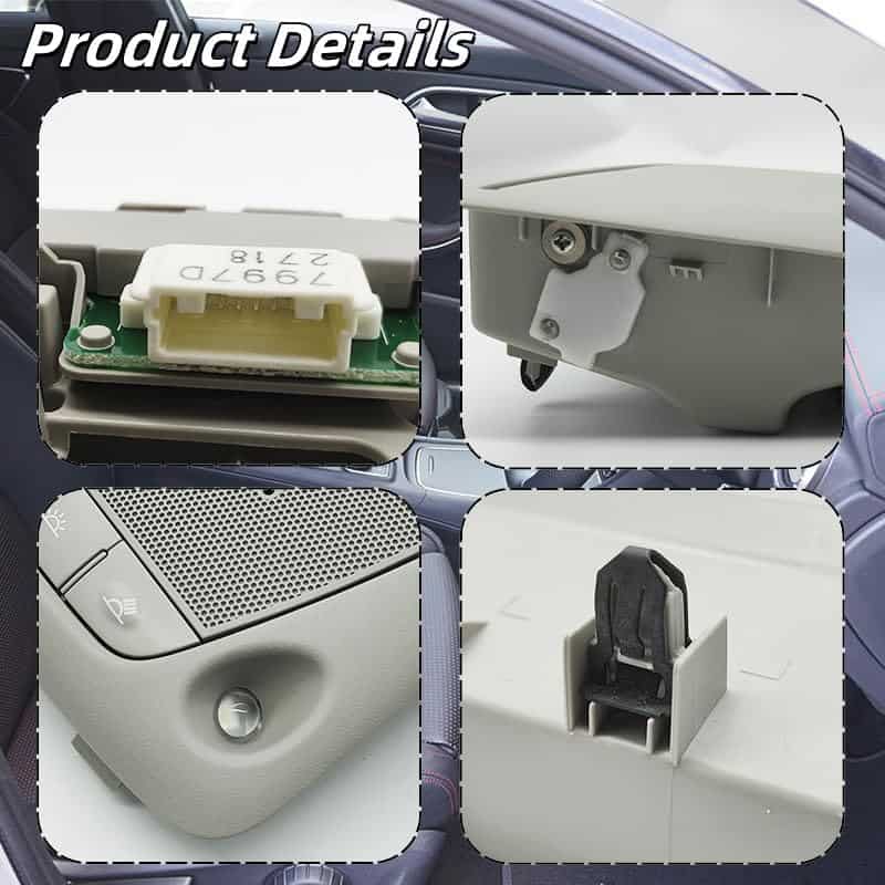 Youqsm Luz de Lectura de Mapa para Interior de Coche, - Imagen 6