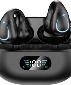 Audífonos de Conducción Ósea Bluetooth 5.3 -Negro