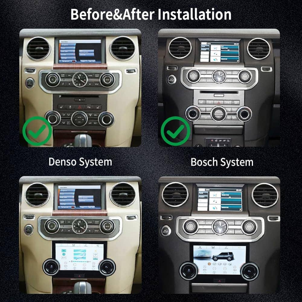 Panel de aire acondicionado con pantalla táctil para Land - Imagen 3