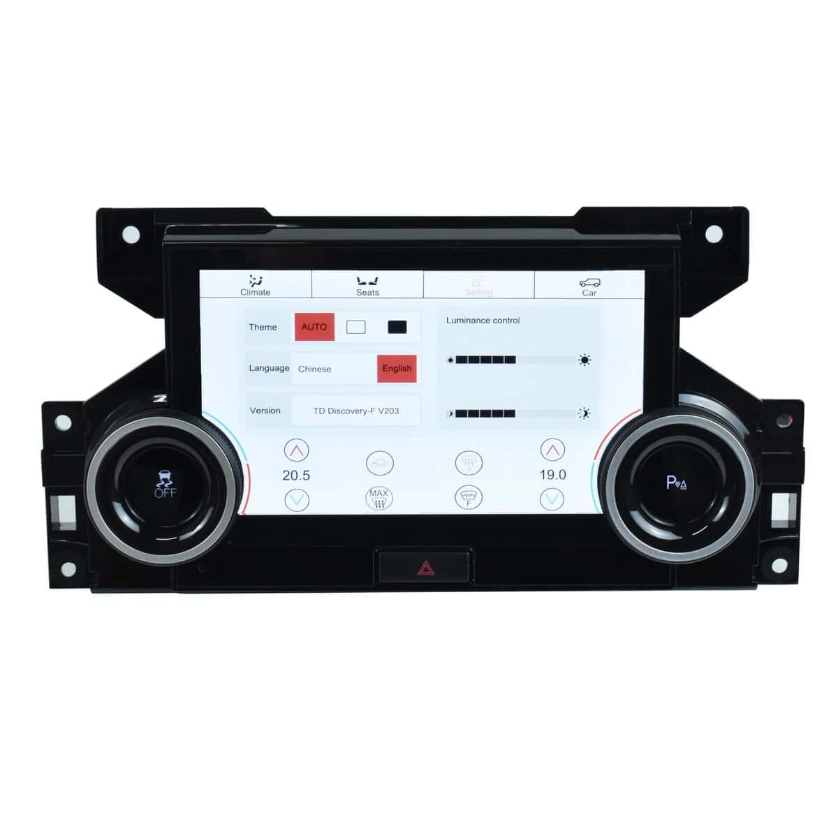 Panel de aire acondicionado con pantalla táctil para Land - Imagen 8