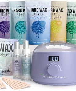 Kit de Depilación Tress Wellness para Cera -Morado