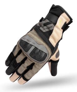 Guantes de moto WARDLER para hombres, Cuero de Cabra de