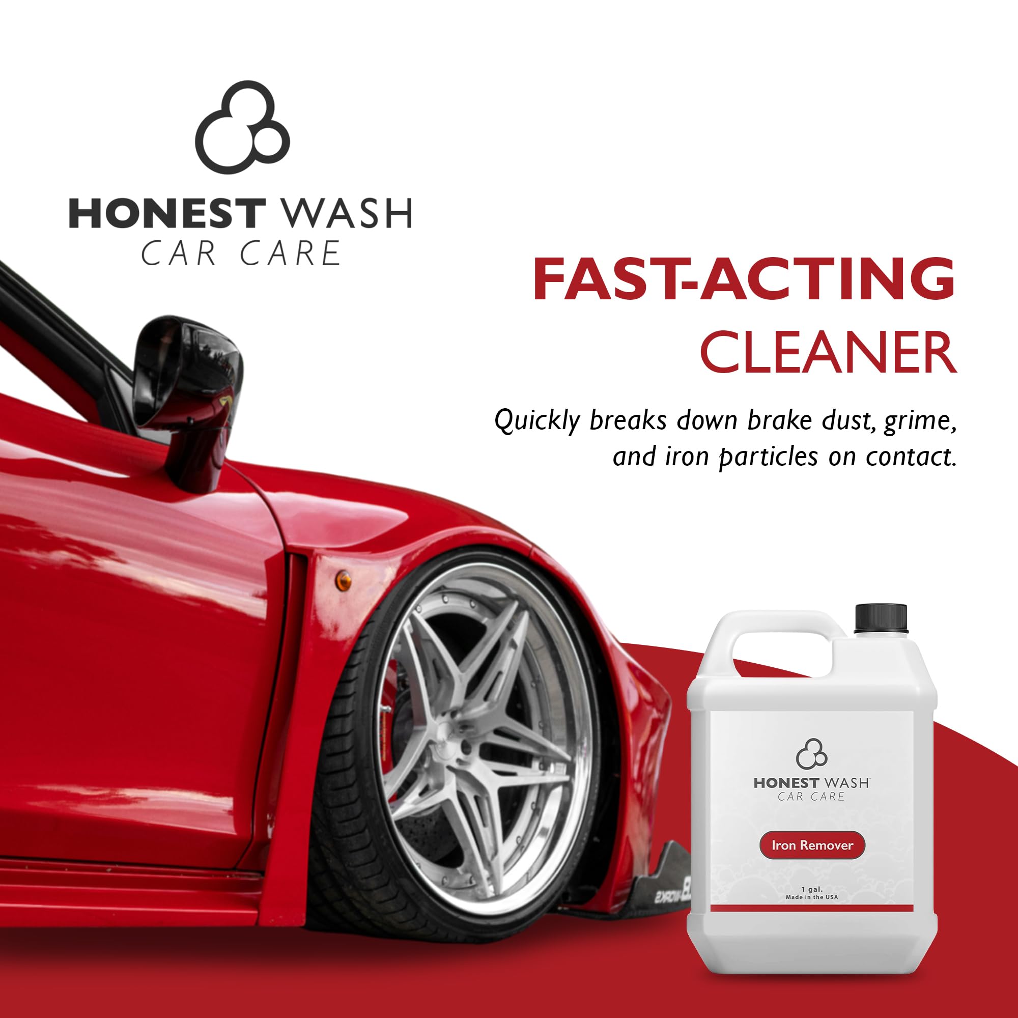 Honest Wash Iron Remover Car Detailing - Poderosa solución - Imagen 3
