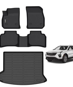 Juego de tapetes y forro de carga AIPOIL para Cadillac XT4