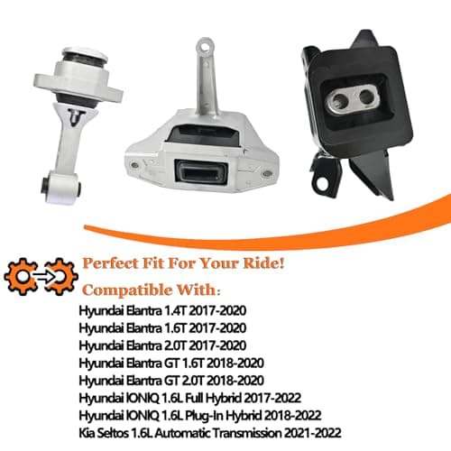 Juego de Soportes de Motor de Reemplazo Automotriz 48hao, - Imagen 4