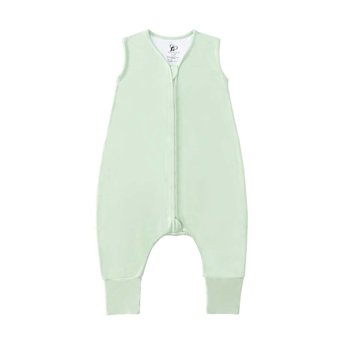 Saco de dormir para bebé TADO MUSLIN con pies -Verde
