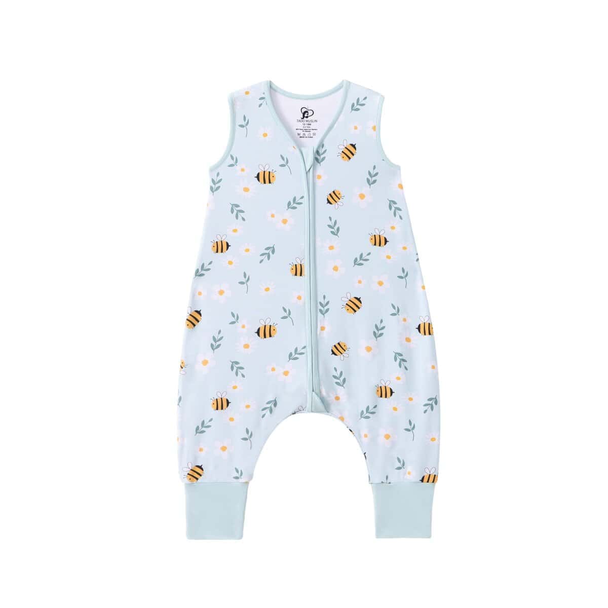 Saco de dormir para bebé TADO MUSLIN con pies -Little Bee