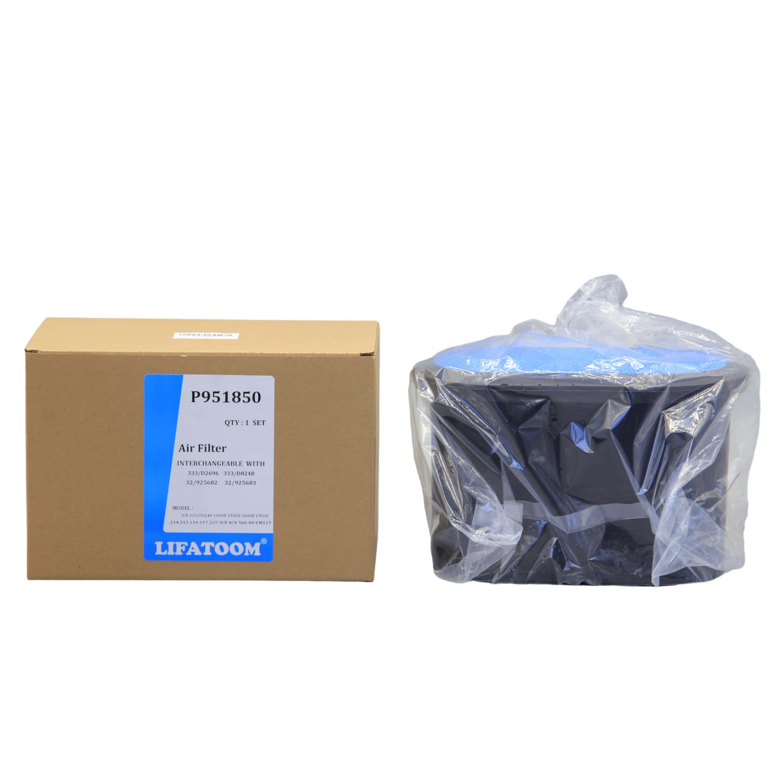 Filtro de aire P951850 333/D2696 333D2696 compatible con