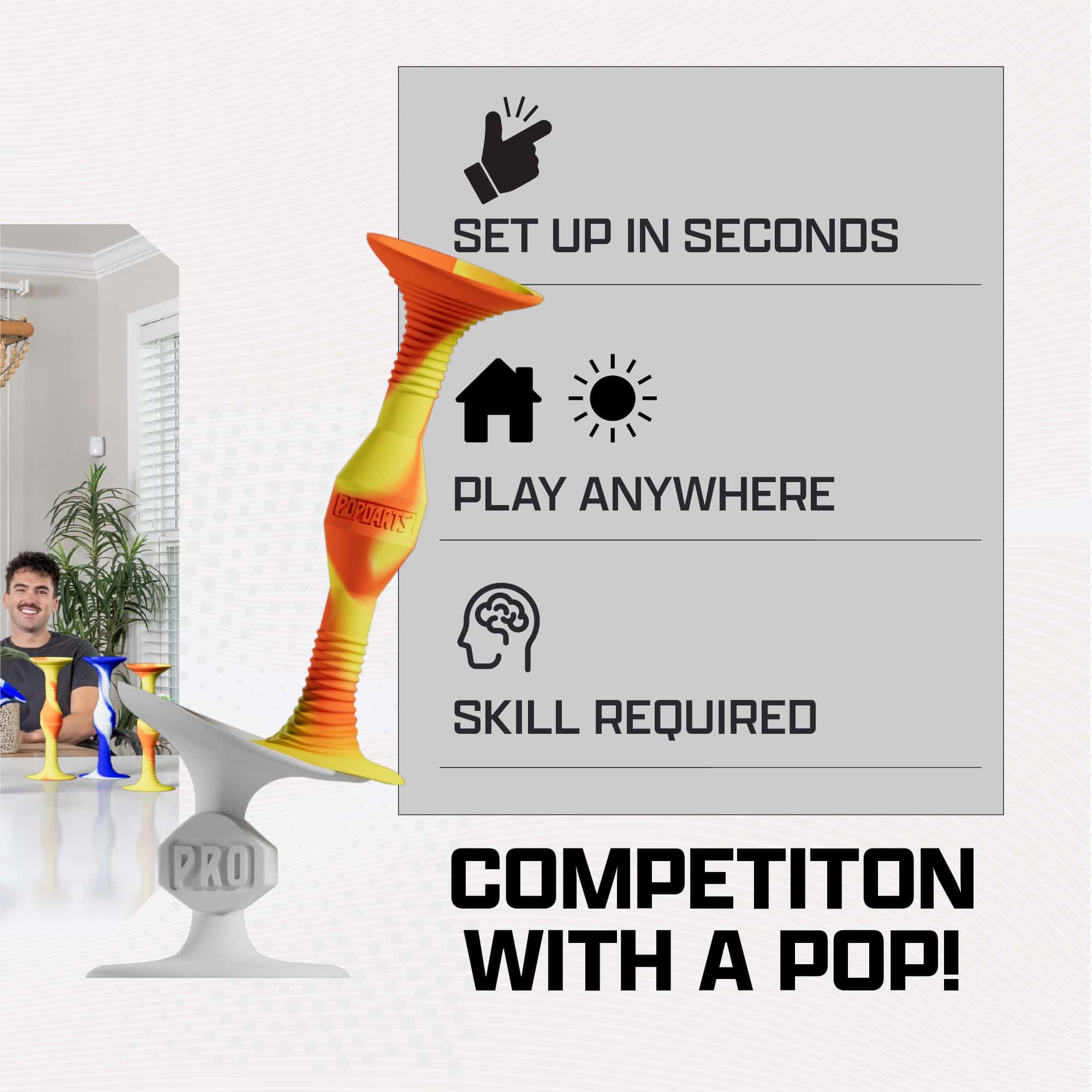 Juego de Popdarts PRO Pack (Fire & Ice) - Juego de - Imagen 4