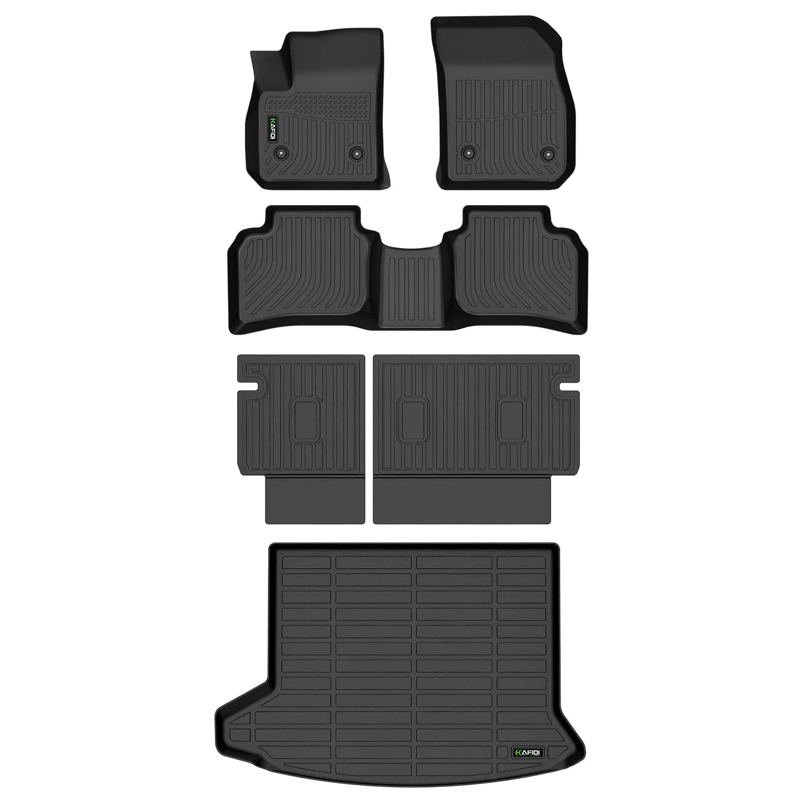 Tapetes para Suelo y Protector de Maletero HAFIDI con Juego
