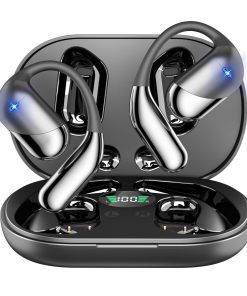 Audífonos inalámbricos de conducción ósea, Bluetooth 5.4,