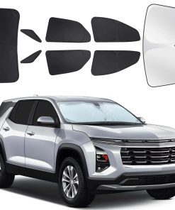 Conjunto de 8 Sombras Solares de Privacidad para Ventanas