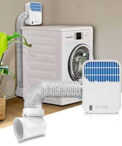 Kit de ventilación de secadora interior mejorado,