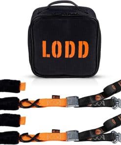 LODD - Correas para Motocicleta con -Negro y Naranja