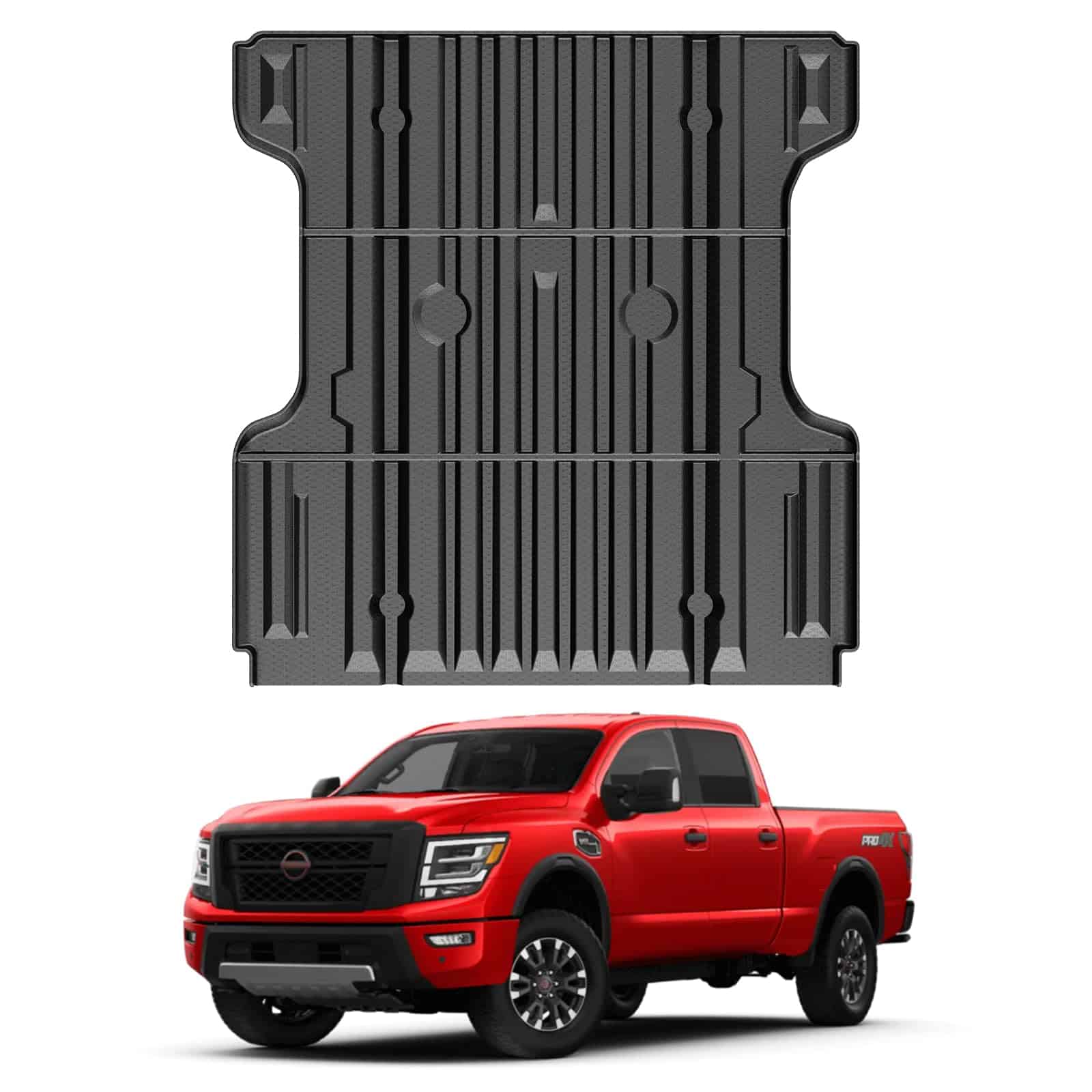 Tapete de cama de camión Mixsuper para Nissan Titan