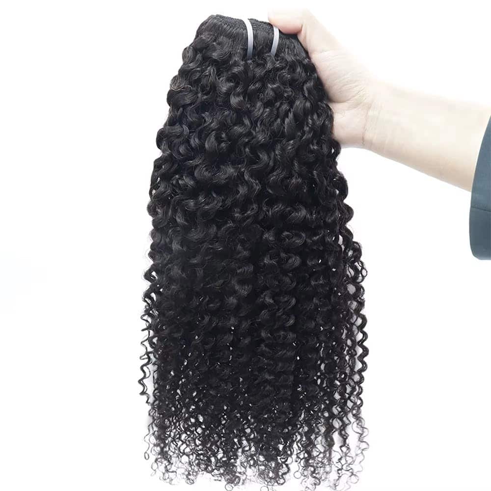 Extensiones de Cabello Clip Ins Rizadas Kinky Curly Goessom - Imagen 3