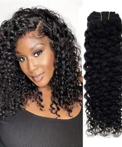 Extensiones de Cabello Clip Ins Rizadas Kinky Curly Goessom