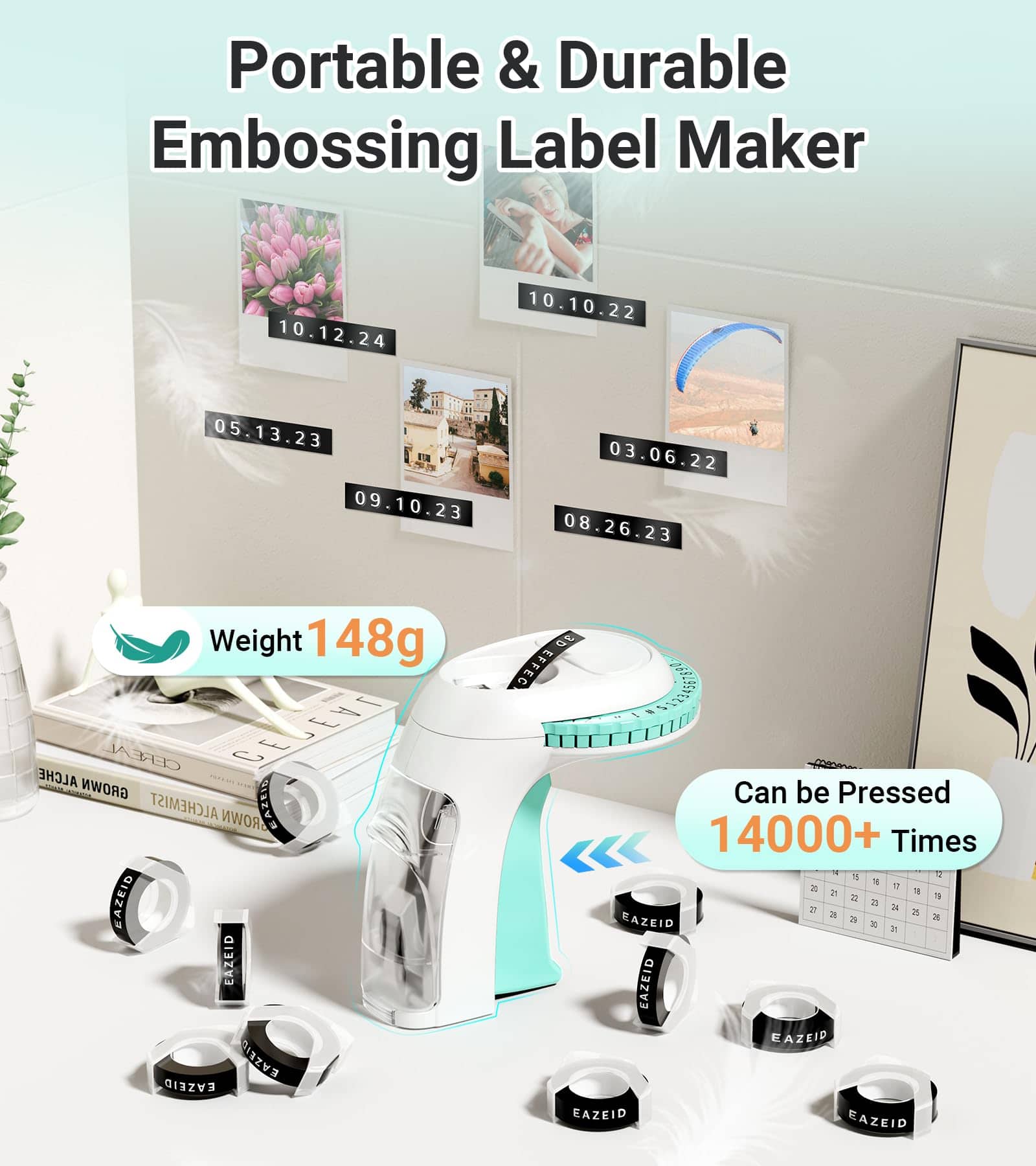 Máquina de etiquetado EazeID con cintas en relieve, Máquina - Imagen 8