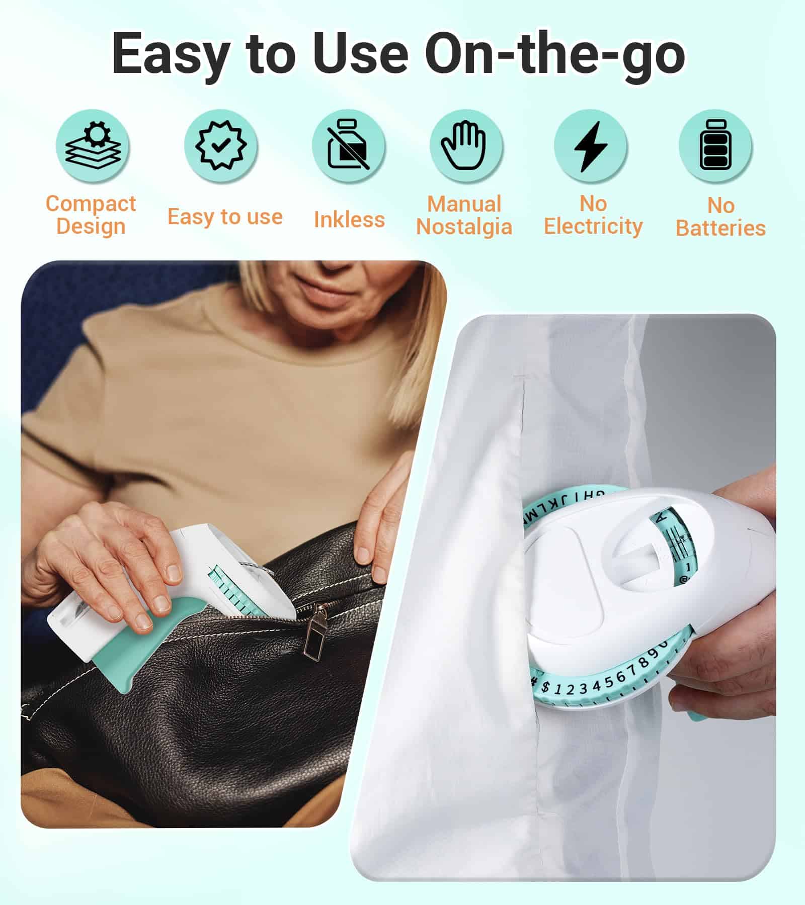 Máquina de etiquetado EazeID con cintas en relieve, Máquina - Imagen 7