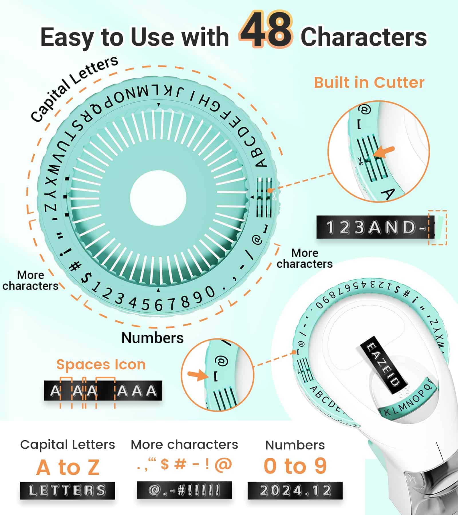 Máquina de etiquetado EazeID con cintas en relieve, Máquina - Imagen 5