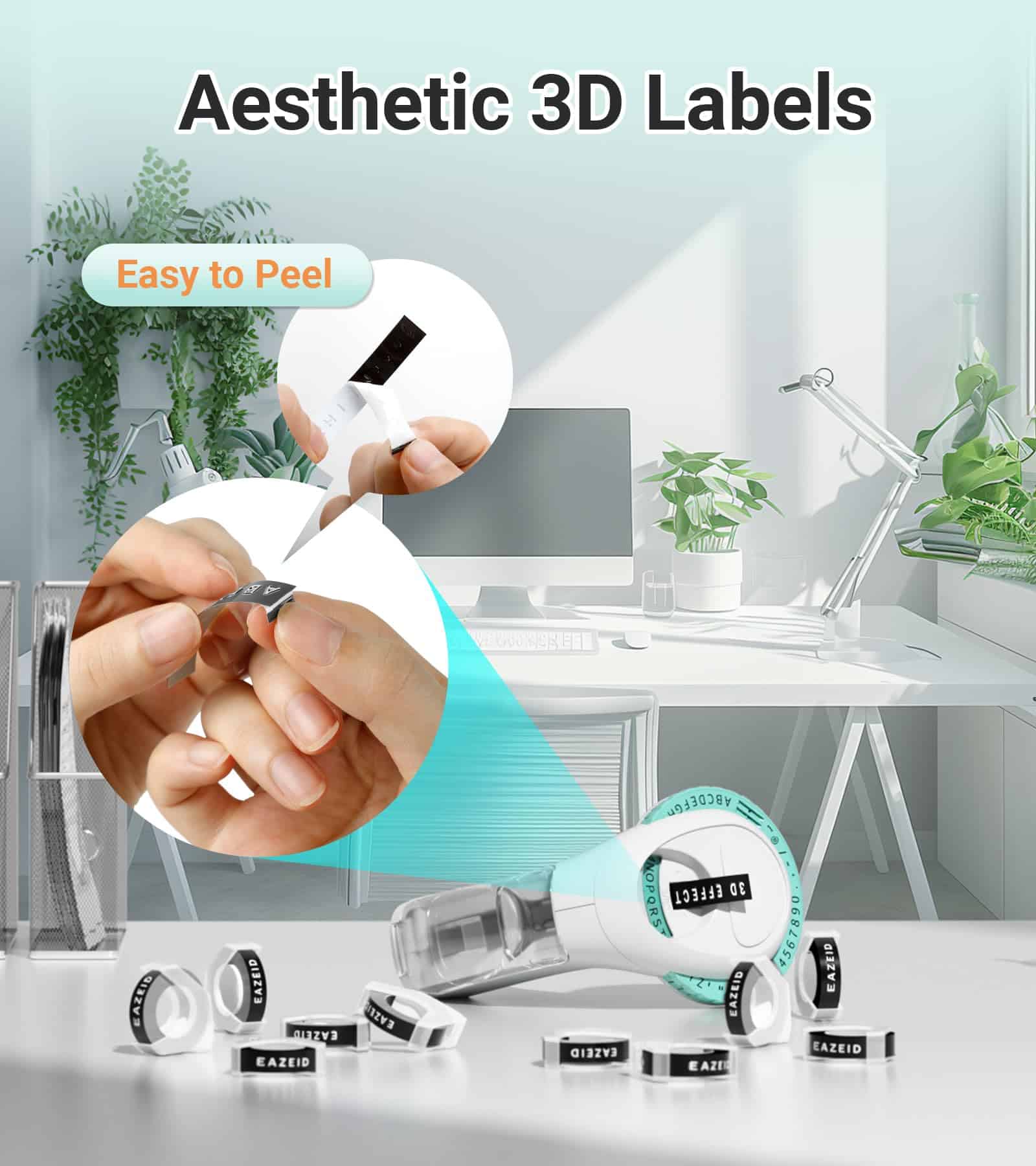 Máquina de etiquetado EazeID con cintas en relieve, Máquina - Imagen 6