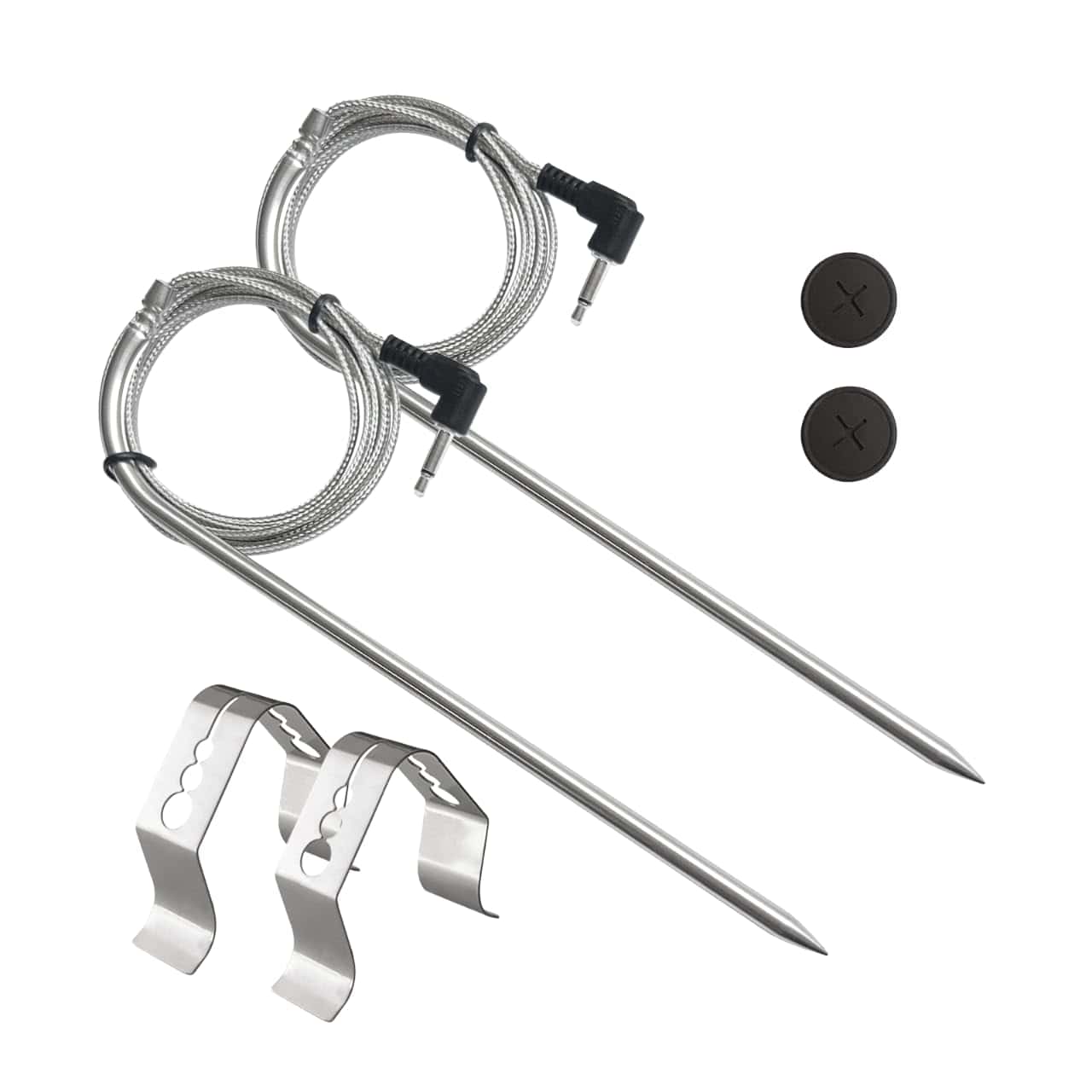 Paquete de 2 Sondas de Temperatura para Parrilla BBQ a