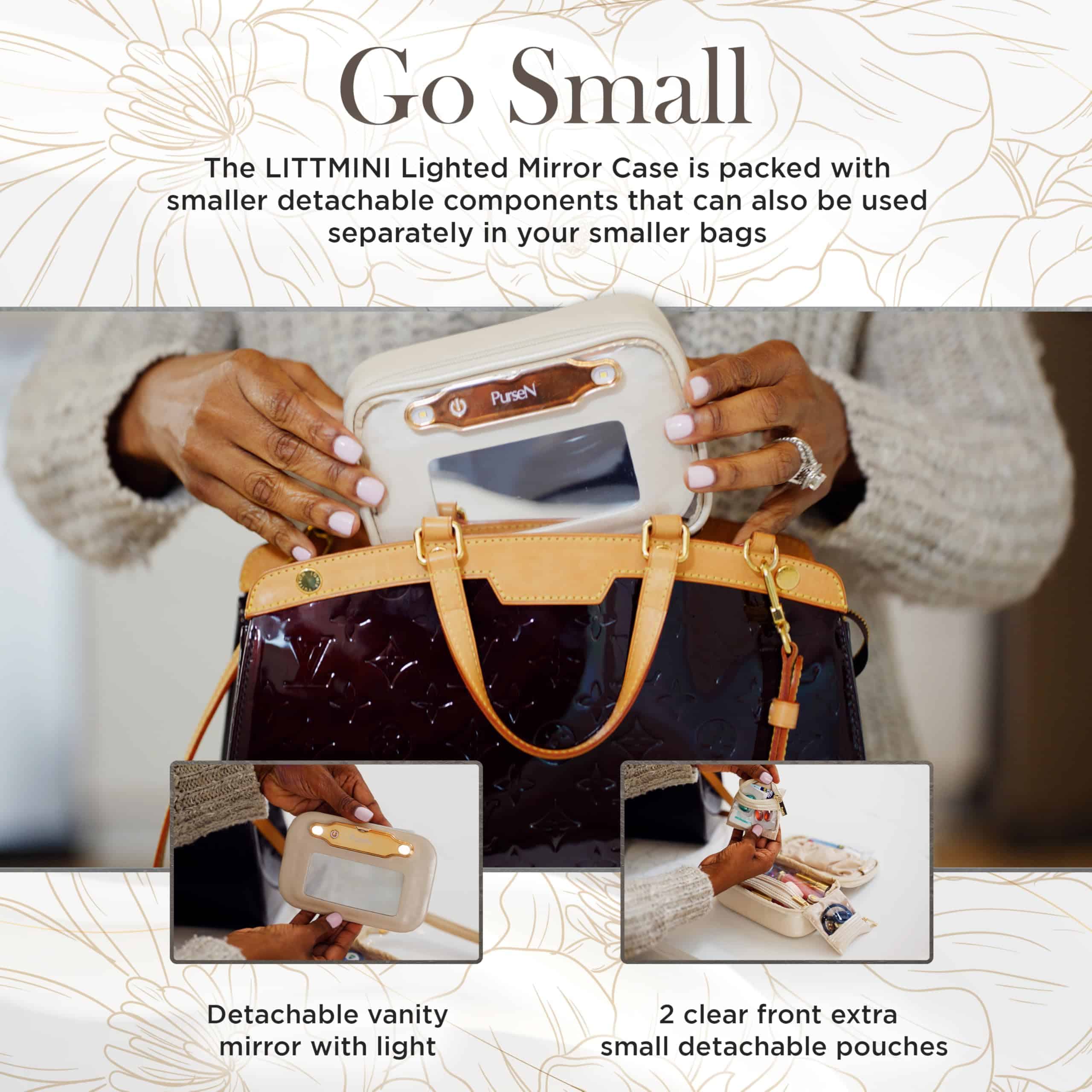 Estuche de Espejo Iluminado LITTMINI 2024 - Bolsa de - Imagen 8