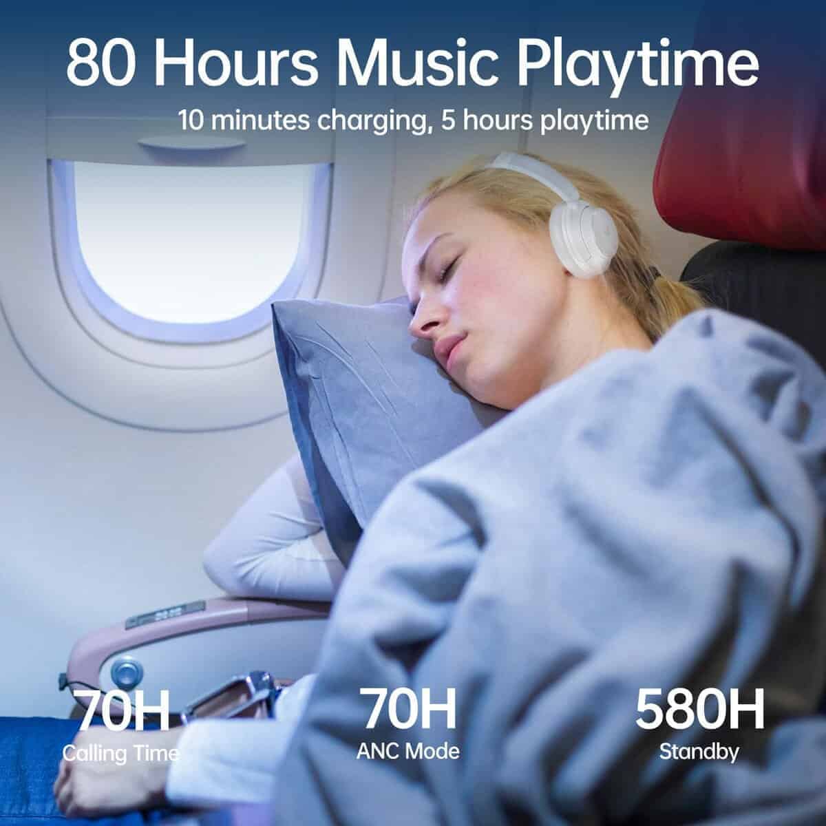 Auditivo Activo Híbrido Weofly Tour con Cancelación de - Imagen 7