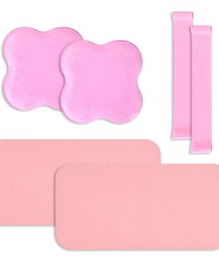 Almohadilla de Soporte para Rodillas de Yoga -Rosa