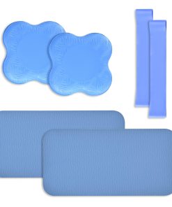 Almohadilla de Soporte para Rodillas de Yoga -Azul