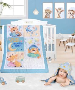 Juego de Cama para Bebé TrenD'Lay de 4 Piezas para Niños o